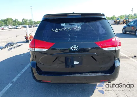 2012 Toyota Sienna Base V6 7 Passenger from USA, damaged, VIN 5TDZK3DC0CS210560